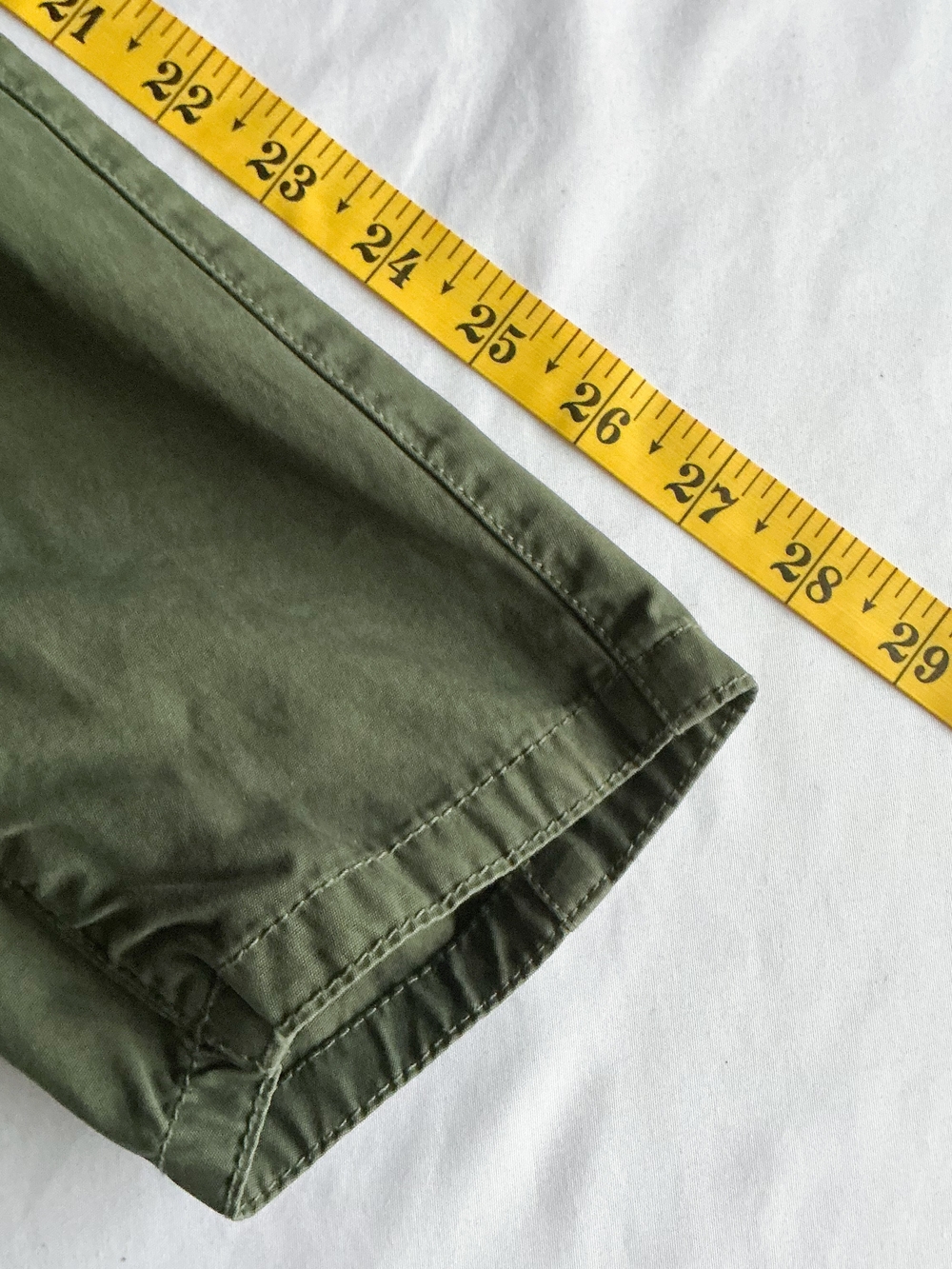 Barbour Jacket Olive Ashby Casual Cotton Field Pocket Utility Long Coat Mens Lg - Picture 16 of 16